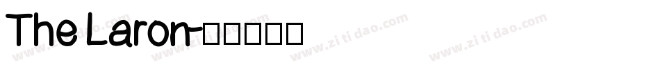 The Laron字体转换